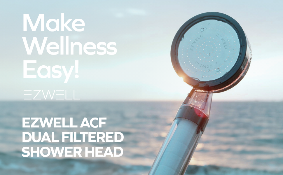 The Power of EZWELL’s ACF Dual Filtered Shower Head for Radiant Skin and Hair