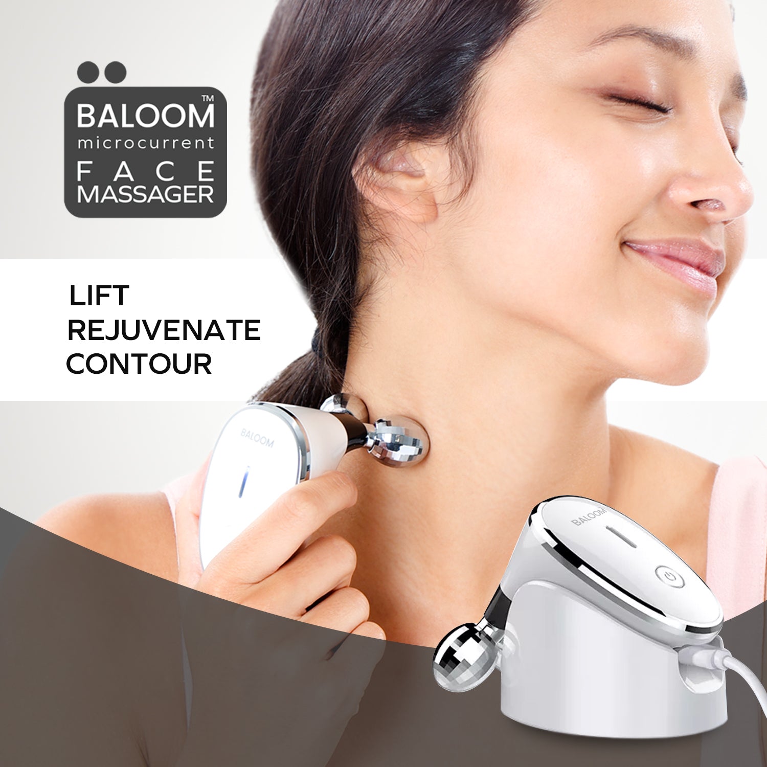 microcurrent face massager